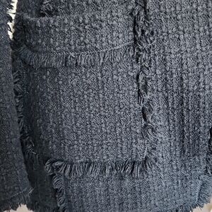 REBECCA TAYLOR Fitted Textured Tweed Jacket